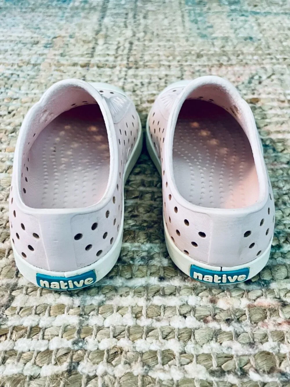 Native Light Pink Jefferson Toddler Kids Girls Unisex Size C7 EUC